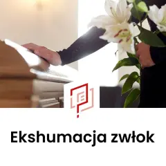 Dłoń na trumnie, bukiet lilii. Dowiedz się, ile kosztuje ekshumacja zwłok i jakie są formalności.