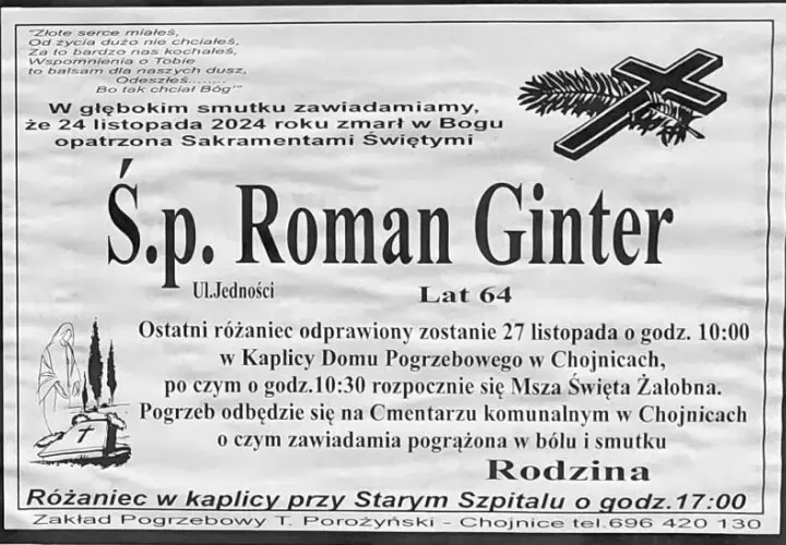 Jak sprawdzić datę pogrzebu w Chojnicach i uniknąć nieporozumień