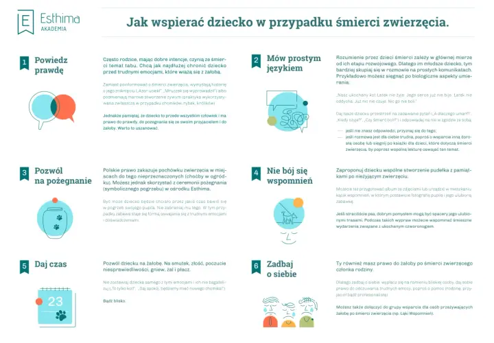Jak powiedzieć dziecku o śmierci psa: bądź szczery, mów prostym językiem, pozwól na pożegnanie, wspomnienia, daj czas i zadbaj o siebie.