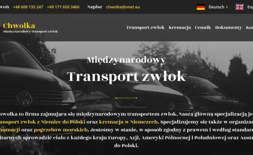 Transport zwłok z Niemiec do Polski - Jak to zrobić dobrze?