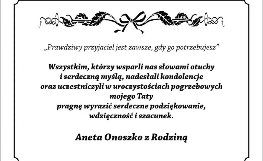 Podziękowania za kondolencje - jak odpowiedzieć bez sztuczności?