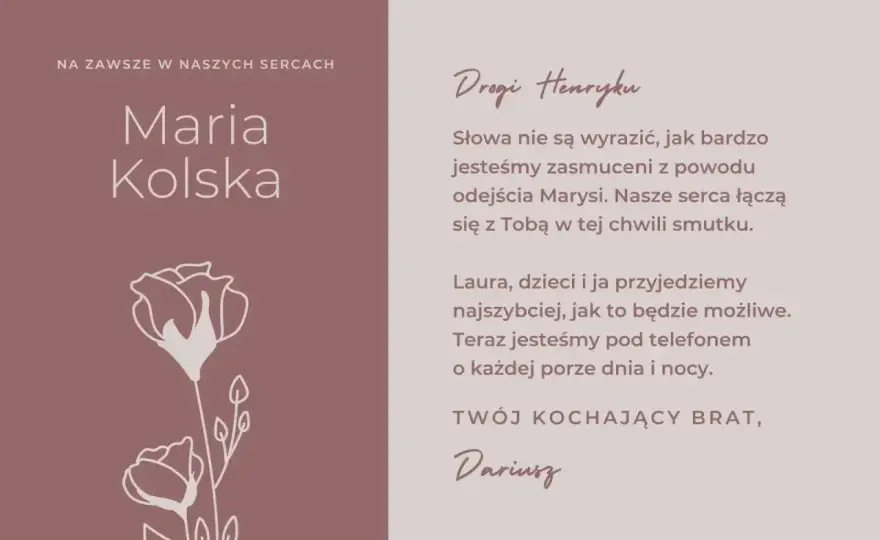 Jak napisać kondolencje? Taktownie i bez patosu – poradnik
