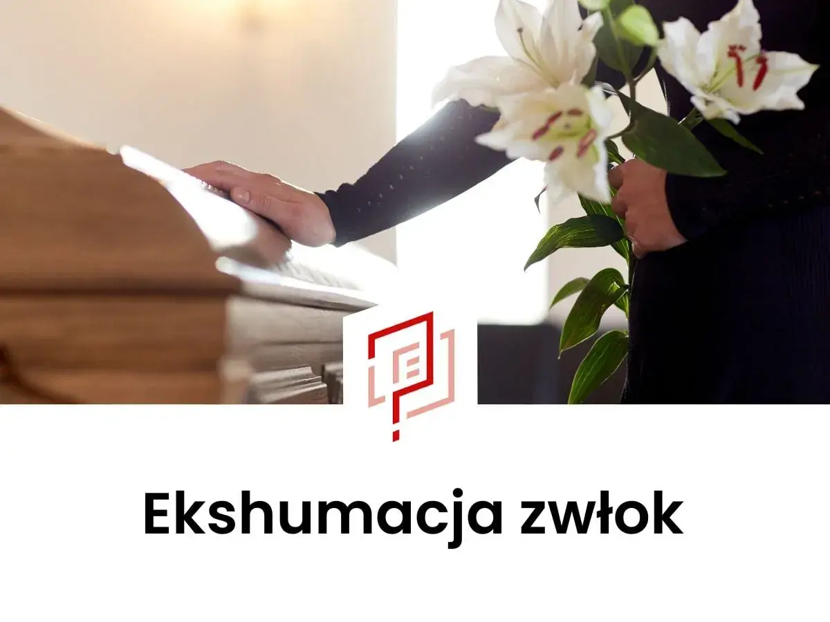 Dłoń na trumnie, bukiet lilii. Dowiedz się, ile kosztuje ekshumacja zwłok i jakie są formalności.